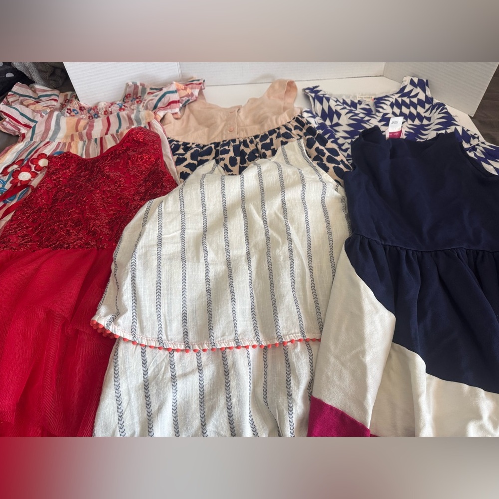 (6)- Girl Bundle of Clothes Size 7/8